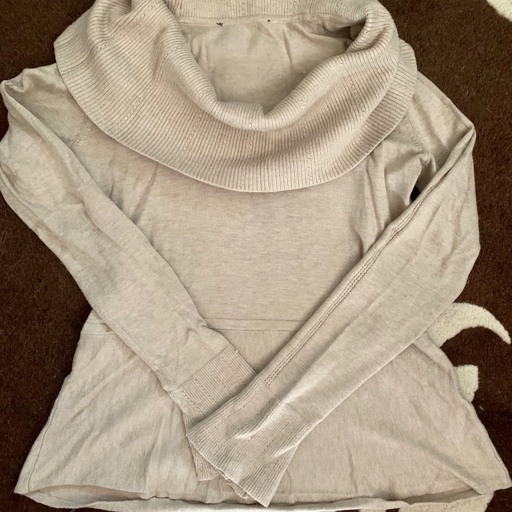 Cowl neck sweater